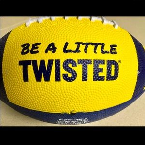 Twisted Tea football + air pump